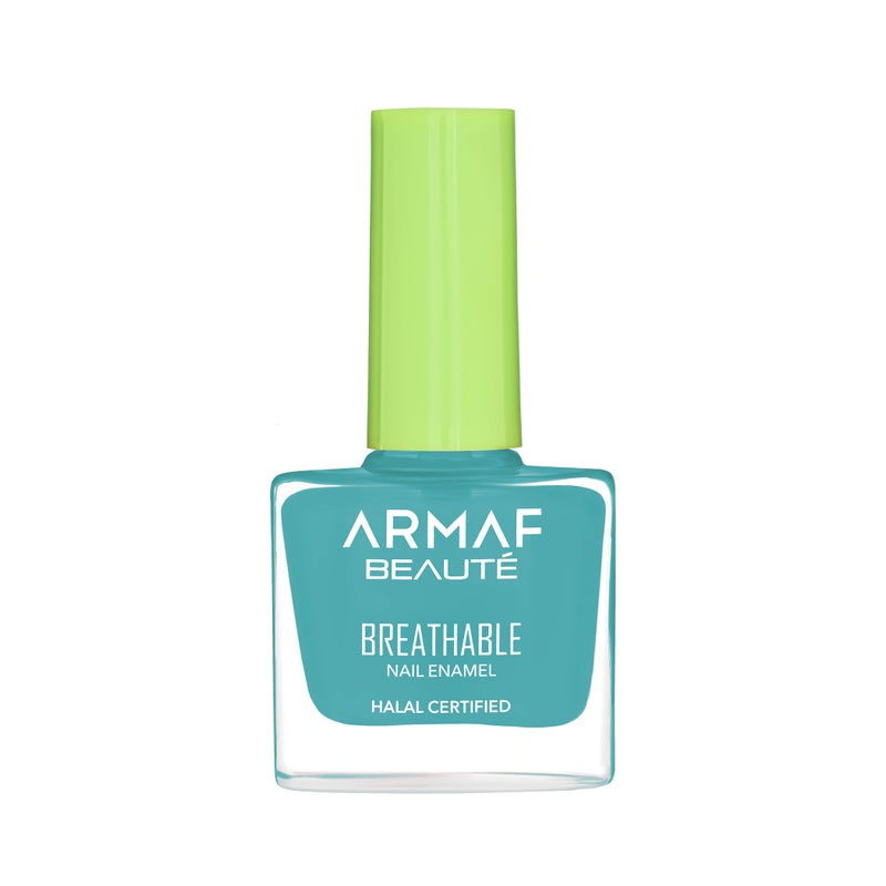 Armaf France Breathable Nail Enamel 9ml, HL338 Deep Ocean, Long Lasting Nail Polish, Halal Certified, High Shine, Quick Dry Resistant, Long Lasting, Lightweight & Non Sticky, Best For Every Outfit
