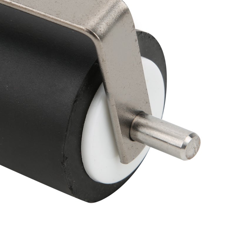 Rubber Printing Roller: Rubber Material With Smooth Rolling Surface, Detachable Wood Handle - Uniform Coloring Strong Coverage Printing Art Tool For Craft Printing Scenes - Image 1
