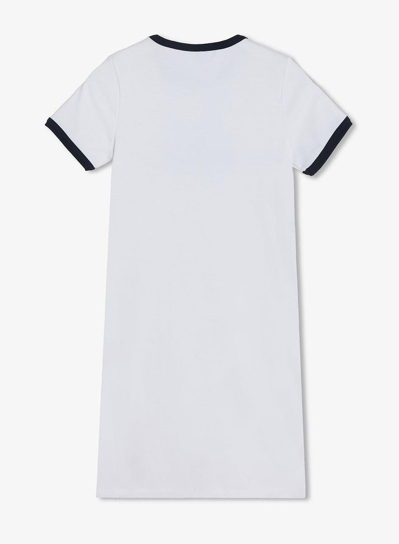 GUESS Youth Logo Short Sleeve Mini Dress - Image 3