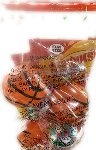 Retail SG - (2) Basketball Themed Easter Egg Gathering pails Halloween Birthday Buckets Basket Sports Open Grid 8.375x7.875 White - Image 3