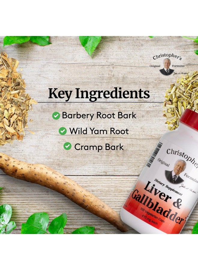 Christopher's Original Formulas Liver & Gallbladder Formula Capsules - Gallbladder Supplements With Digestive Enzymes - Supports Digestive System with Natural Herbs - Pack of 2 - Image 3