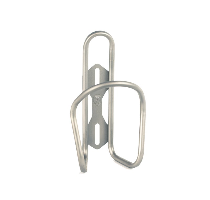 SILCA Sicuro Titanium Water Bottle cage | Cages for Bike with 21mm Fore/AFT Adjustment | Lighter Than Steel and Stronger Than Carbon and Alloy 30g | Hand Bent and Laser Welded in Indiana | USA Made - Image 2