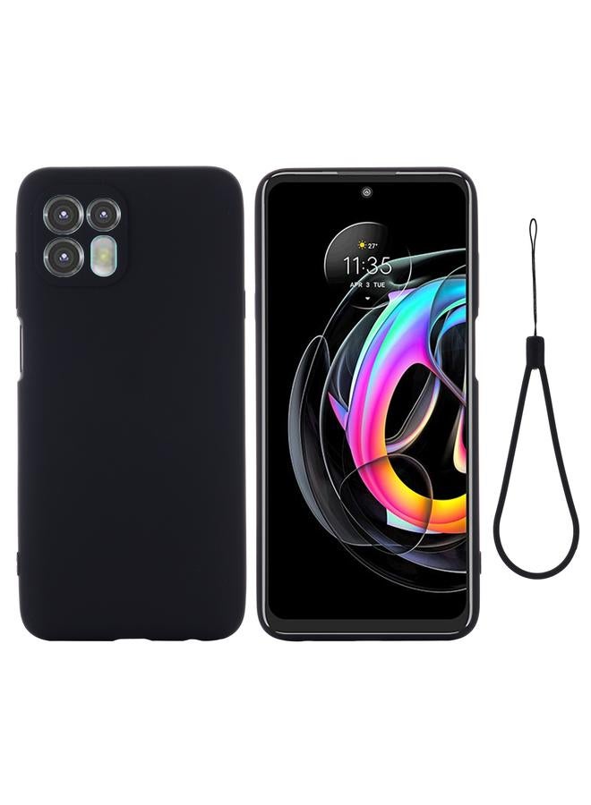 S-TOP Case For Motorola Moto Edge 20 Lite / Edge 20 Fusion Pure Color Liquid Silicone Shockproof Full Coverage Phone Case - Image 3