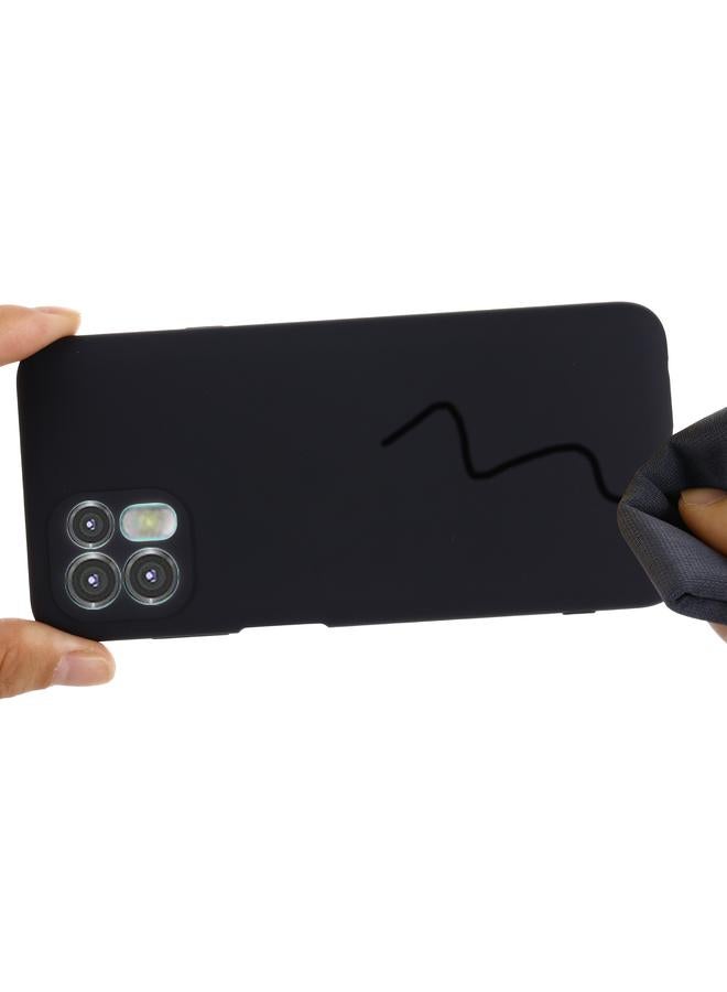 S-TOP Case For Motorola Moto Edge 20 Lite / Edge 20 Fusion Pure Color Liquid Silicone Shockproof Full Coverage Phone Case - Image 5