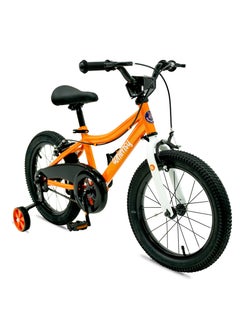 Whimsy Whimsy - Classic 16" Kids Bike 2-Minute Assembly, Handbrake, Child-Friendly Cycle, Adjustable Saddle - Orange  - Image 2