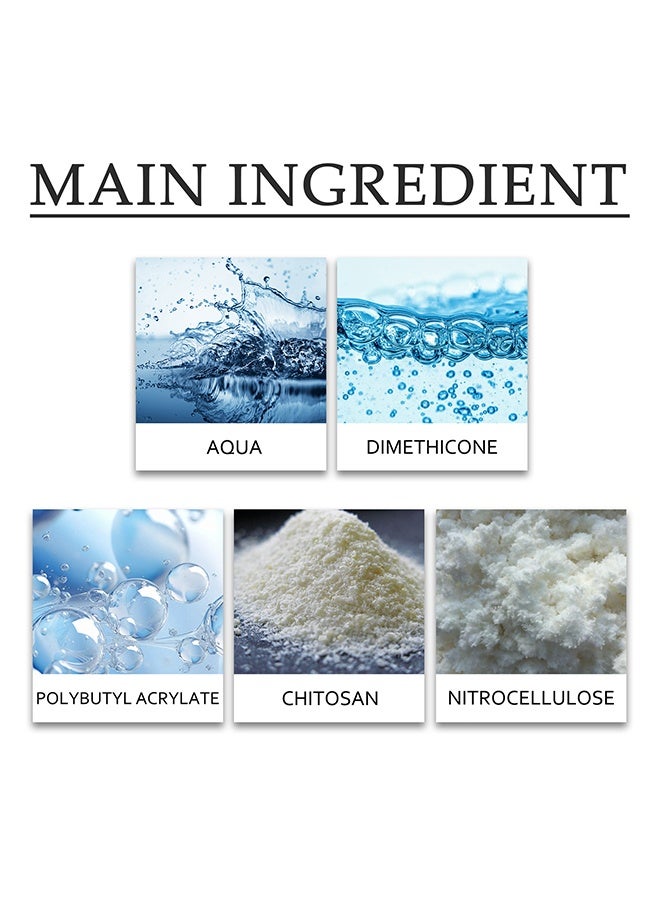 ximonth Waterproof Liquid Bandage Spray - 30 ML Quick-Drying Healing Gel for Wounds - Breathable Protective Film for Scratches and Minor Injurie - Liquid Wound Dressing Spray Breathable Skin Repair Spray - Image 3