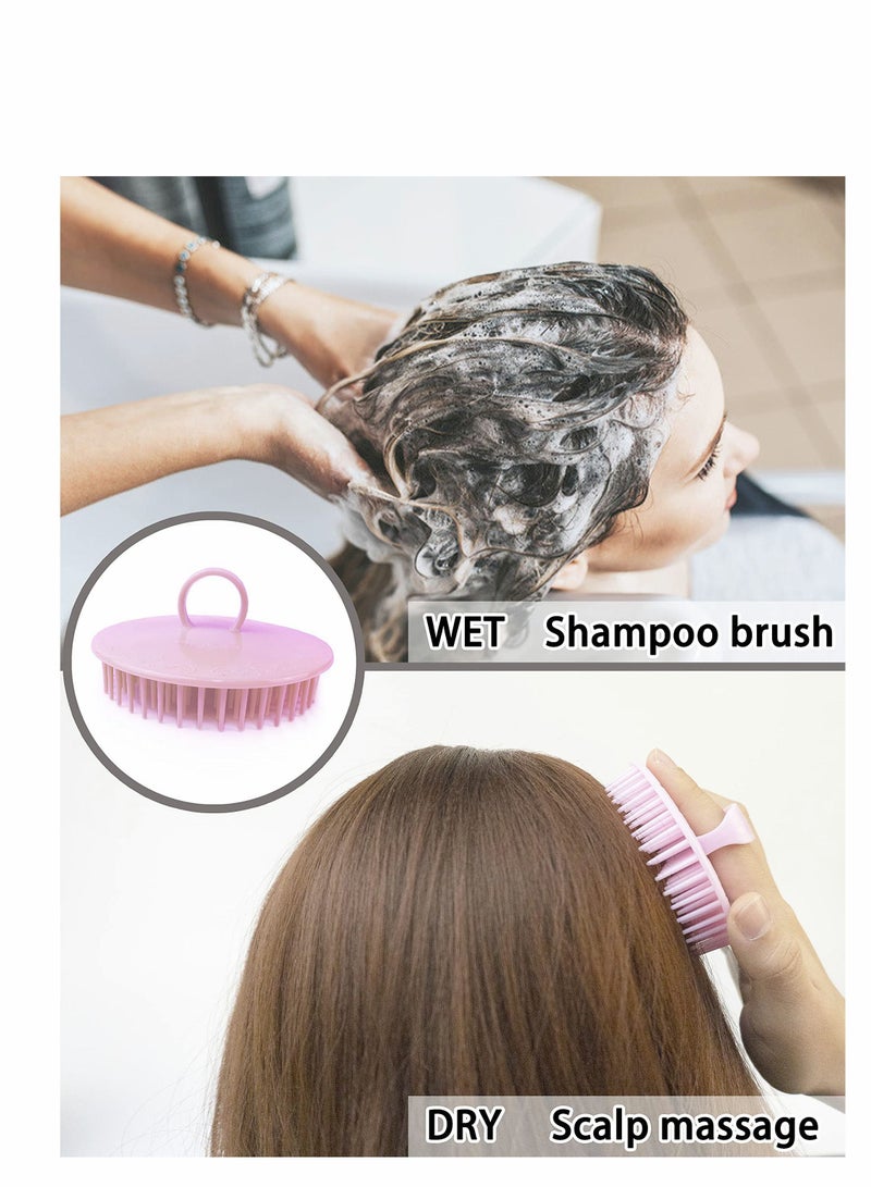 Y&D Hair Scalp Massager Shampoo Brush, 6 Pcs Brush Shower, Soft Scrubber for Dandruff, Exfoliator Adults, Children and Pets - Image 4
