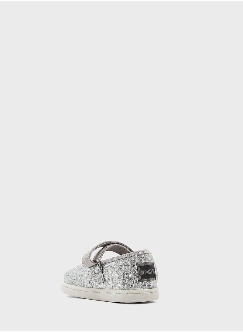 TOMS - Kids Glimmer Slip Ons - Image 1