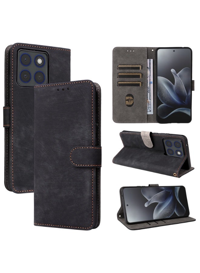 fankalo Fankalo Moto Edge 70 Wallet Case puleather Z7C4B0EC36F0F75BCDC3FZ