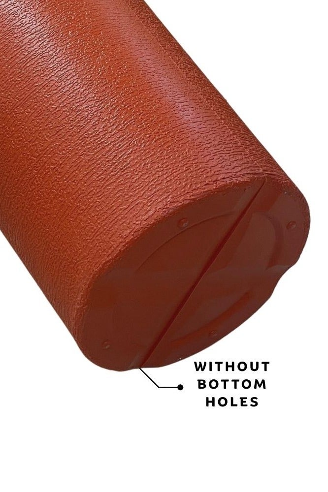 SNH Durable Plastic flower Pot - Versatile Outdoor & Indoor Plant Containers,Perfect For gardening & Nursery use 16 Inch Large - Brown Colour - Image 4