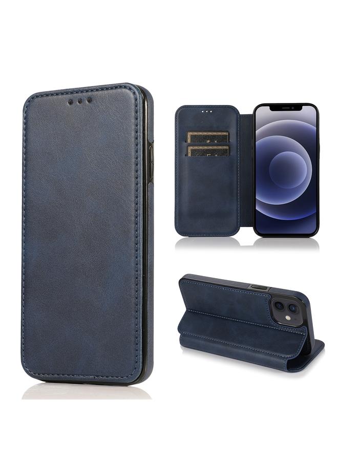 Zaboon Case For iPhone 12 mini Knight Magnetic Suction Leather Phone Case - Image 1