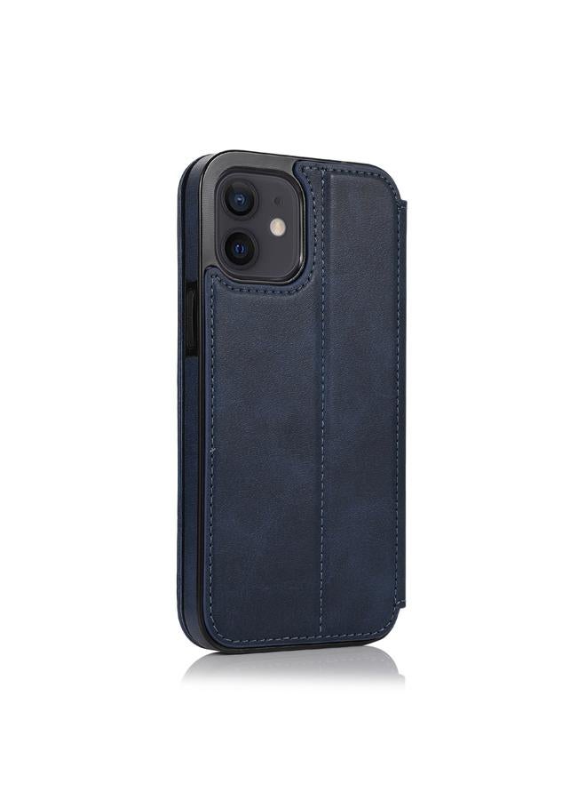 Zaboon Case For iPhone 12 mini Knight Magnetic Suction Leather Phone Case - Image 3