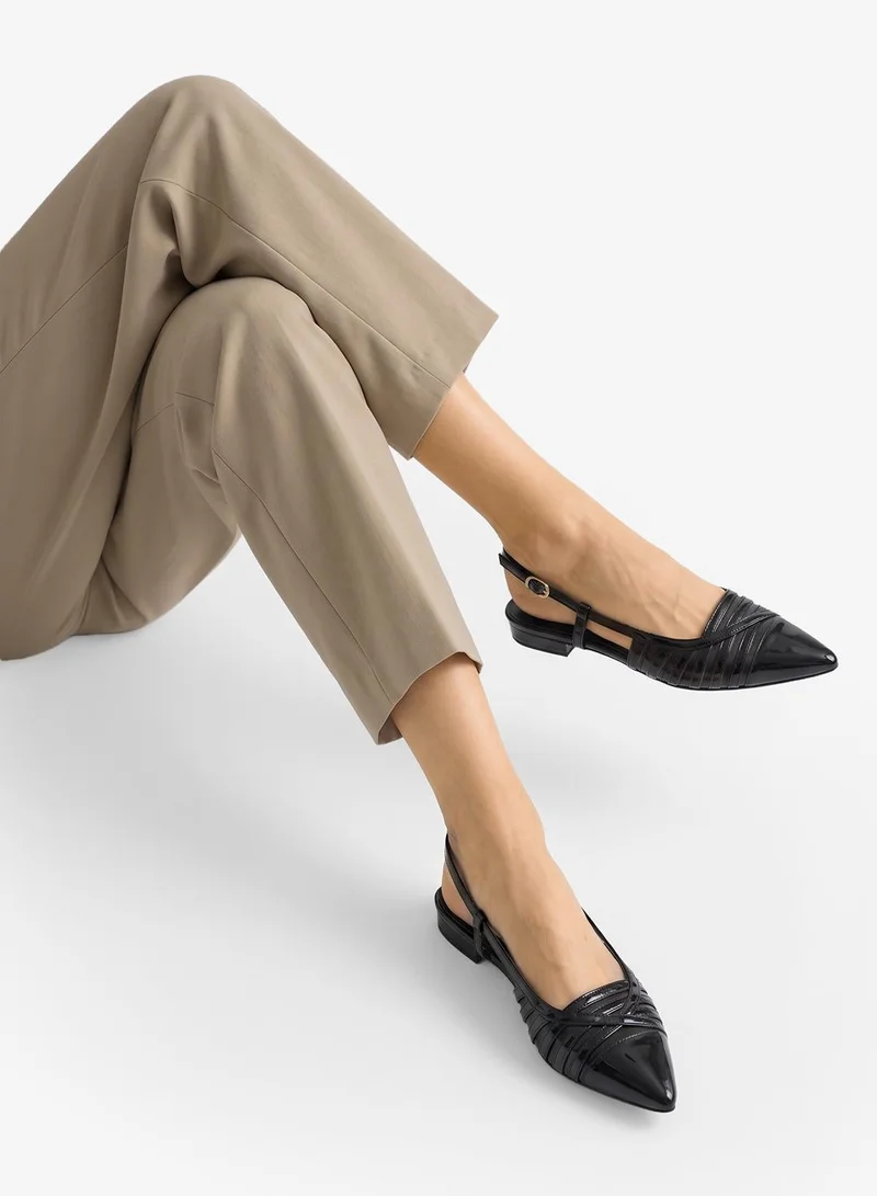 Ankle Strap Pointed Toe Pumps