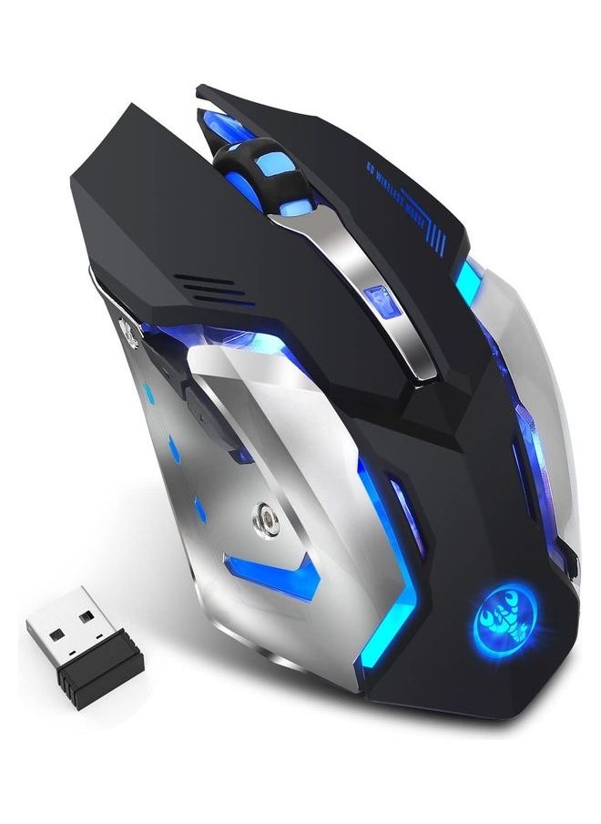 Captaintech 2.4Ghz Wireless Gaming Mouse With USB Receiver  - Image 1