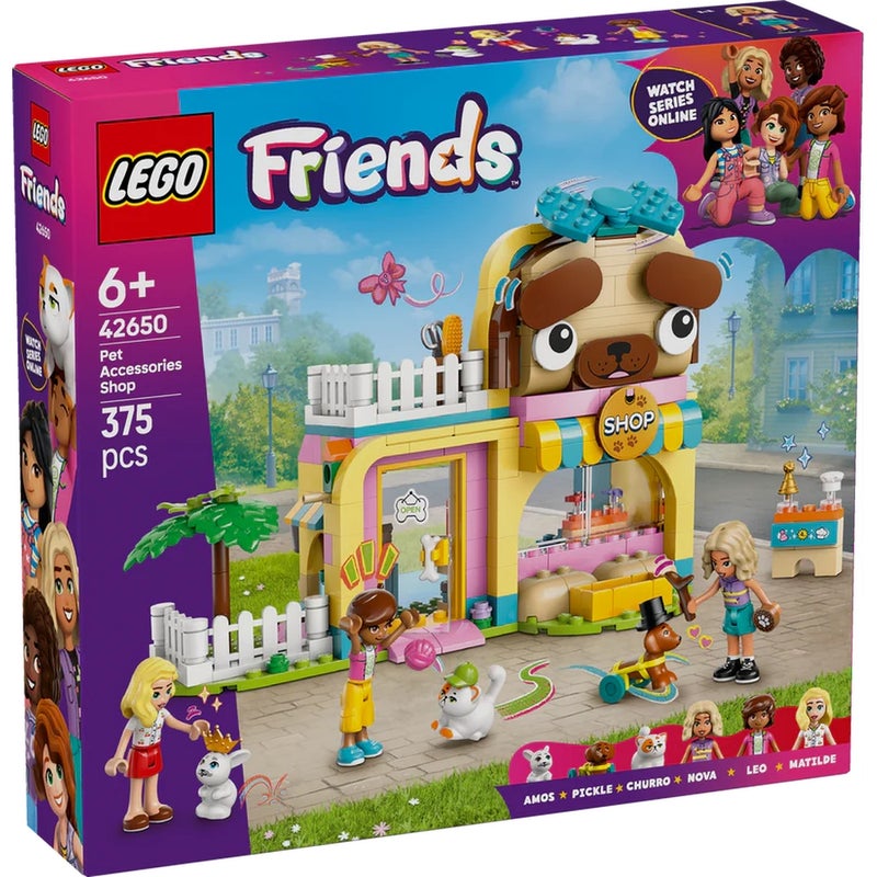 LEGO - Friends Pet Accessories Shop 375 Pieces - 42650 - Image 1
