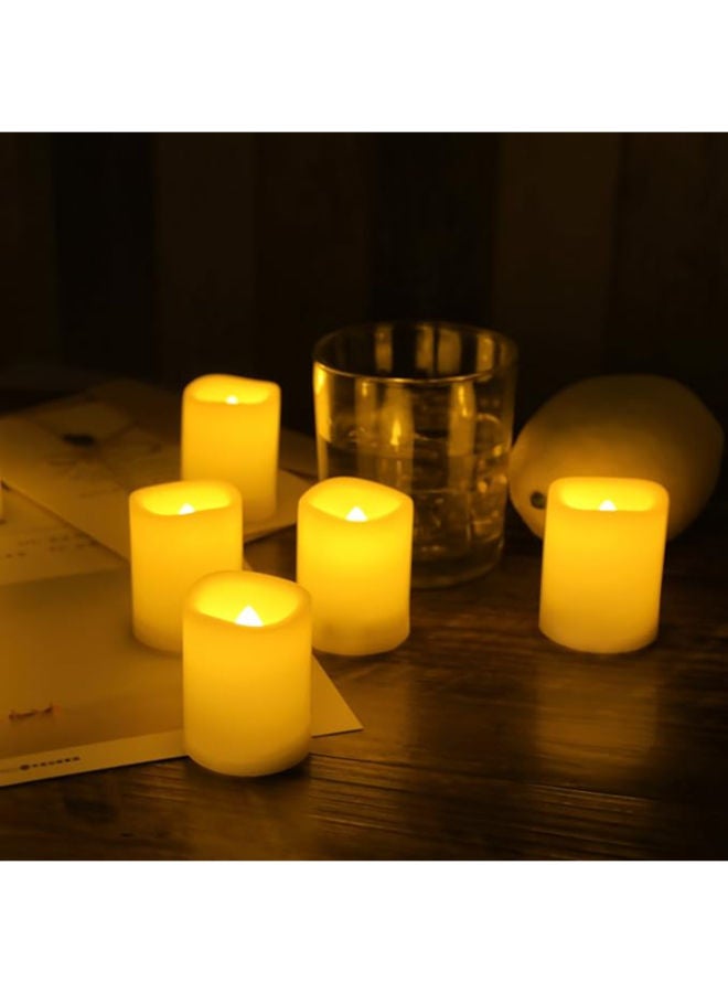 12 pieces - Premium Flameless Candles, LED , 120+ Hours Battery Life, Batteries Included - Image 2