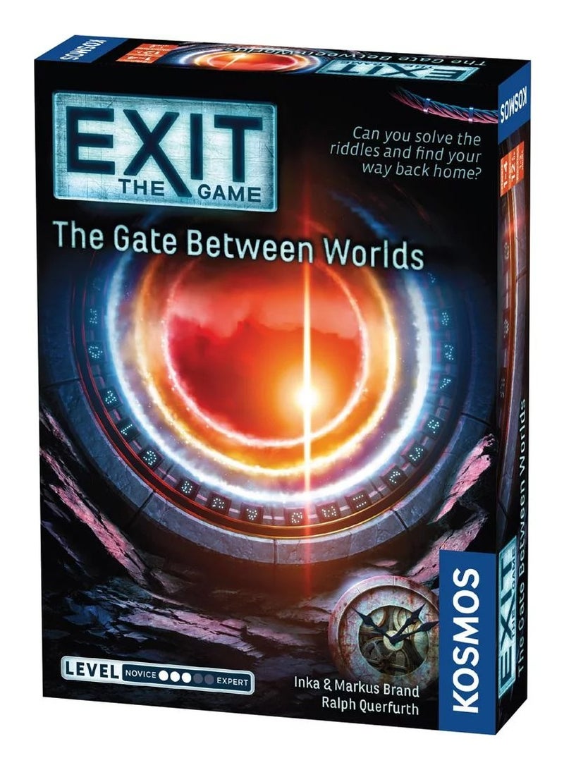 Kosmos Exit: The Gate Between Worlds- Thames & Kosmos - Level: 3/5 - Unique Escape Room Game - 1-4 Players - Puzzle Solving Strategy Board Games for Adults & Kids, Ages 10+ - - Image 1