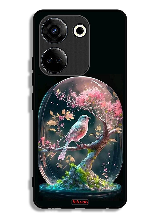 Tolwak Tecno Camon 20 Protective Case Cover Bird In Jarr - Image 1