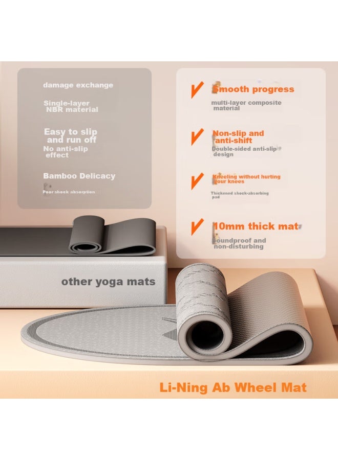 Li-Ning Li-ning Ab Wheel Specialized Pad, Kneeling Pad, Ab Wheel-specific Position Pad, Fitness Mat, Non-slip  - Image 3