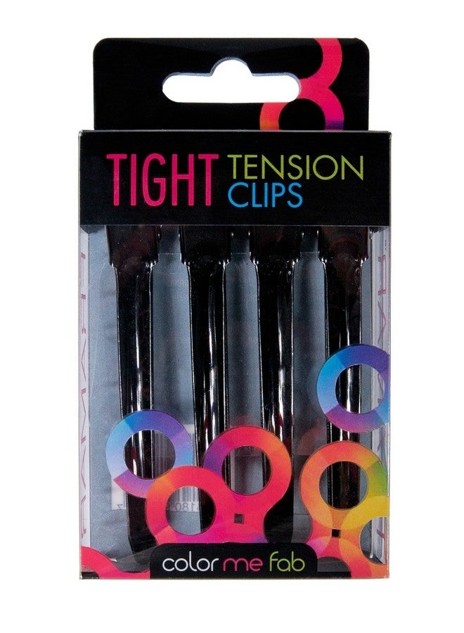 framar Black Tight Tension Clips Set Of 4 Professional Hair Clips Hair Clips For Styling Clips For Hair Metal Hair Clips Extra Tight & Durable - Image 3