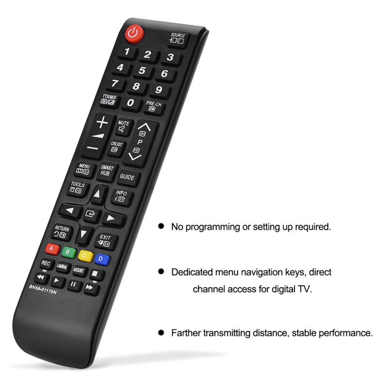Remote Control For Samsung BN59-01175N Smart TV - No Setup Dedicated Replacement Remote Controller for Digital TV - Image 3