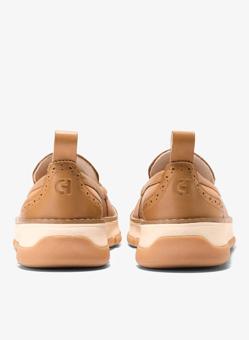 COLE HAAN BROWN Women's ZEROGRAND Rella Venetian Loafers for Women | Best Price UAE