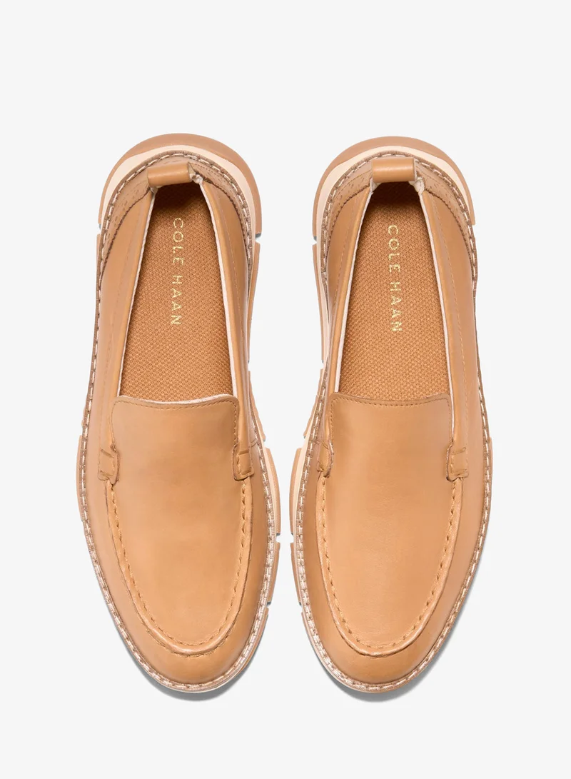 COLE HAAN BROWN Women's ZEROGRAND Rella Venetian Loafers for Women | Best Price UAE