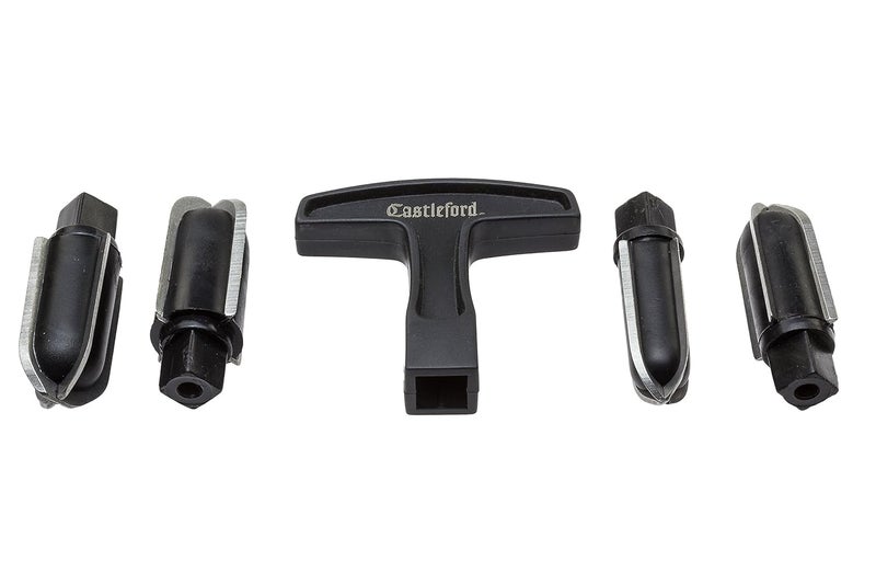 Castleford T-Handle 4-Size Pipe Reamer Set - Image 2