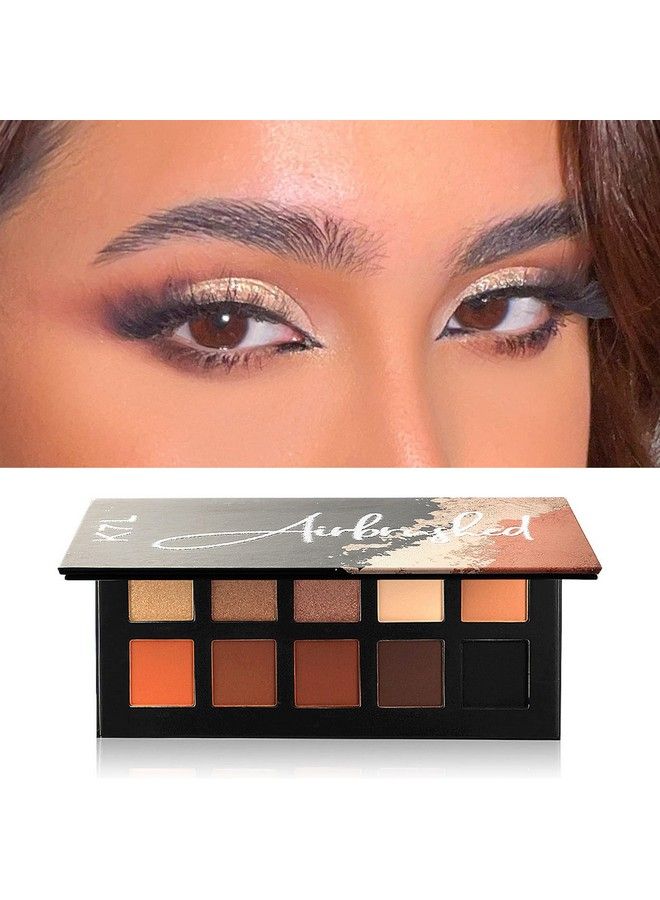 K7L Airbrushed Neutral Glitter Eyeshadow Palette - Image 3