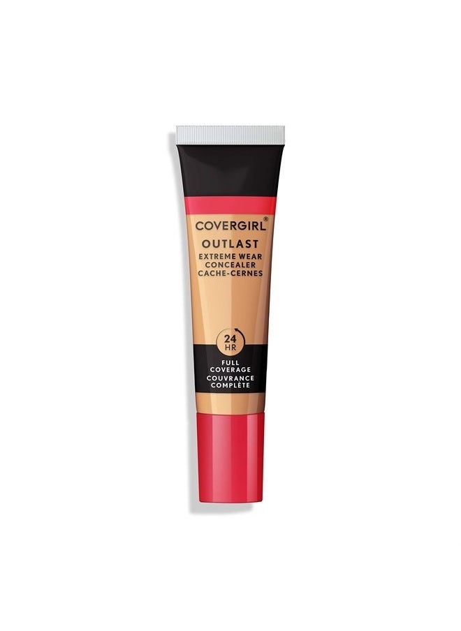 CoverGirl Outlast Extreme Wear Concealer, Lightweight and Waterproof, 0.78 Fl Oz, Concealer Makeup, Under Eye Concealer, Concealer for Dark Circles, Full Coverage Concealer, All Day Wear  - Image 1