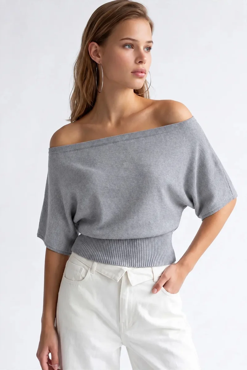 ميكسراي MIXRAY Women's Knit Sweater