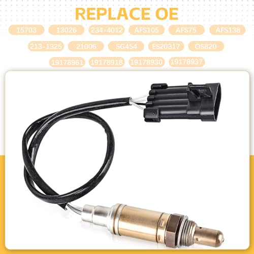 Nifeida 15703 Oxygen Sensor 234-4012 O2 Sensor for Chevy Express/Silverado Suburban C/K1500 Tahoe S10 GMC Sierra Yukon Buick Cadillac Escalade Acura Daewoo Honda Isuzu Oldsmobile Pontiac - Image 5