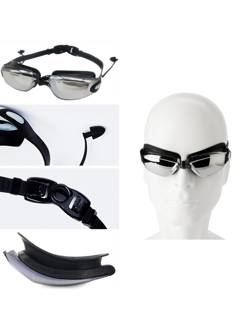 Electroplated swimming goggles HD anti-fog waterproof swimming goggles - Image 5