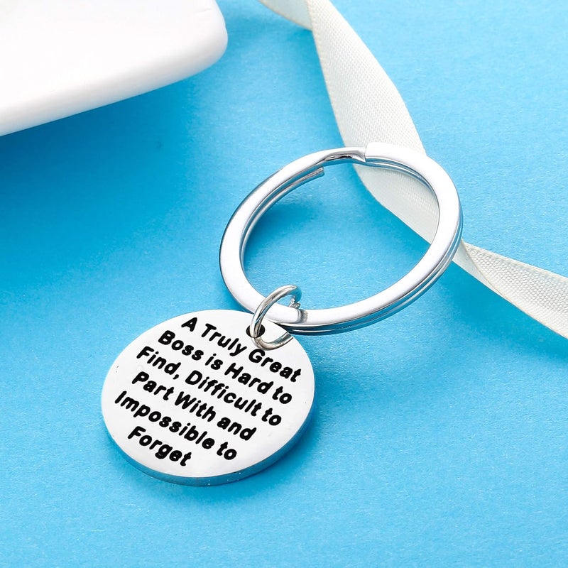 Nimteve Coworker Leaving Gifts: Colleague Friend Boss Goodbye Farewell Keychain Retirement - Image 2
