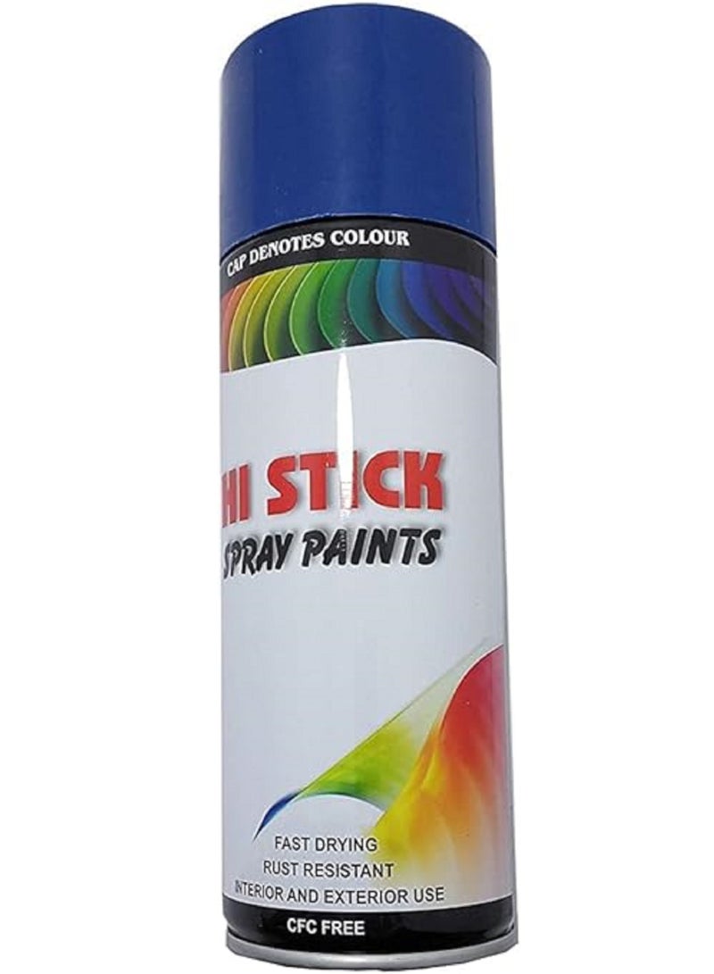 HI STICK Blue Spray Paint