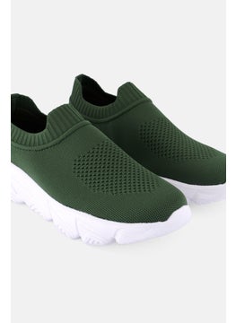 RBX Men Slip On Outdoor Shoes, Olive Green  - Image 3