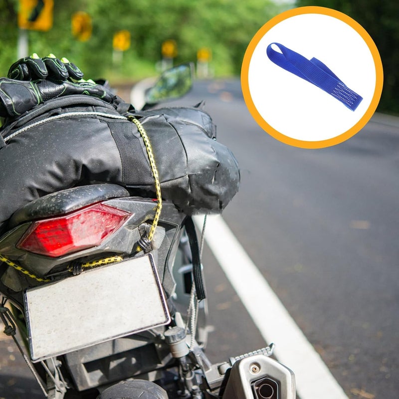 Motorcycle Ratchet Straps Loop Tie Down Strap 30.5cm X 2.5cm Heavy-Duty for Bike Rack Cargo Transport - Image 5