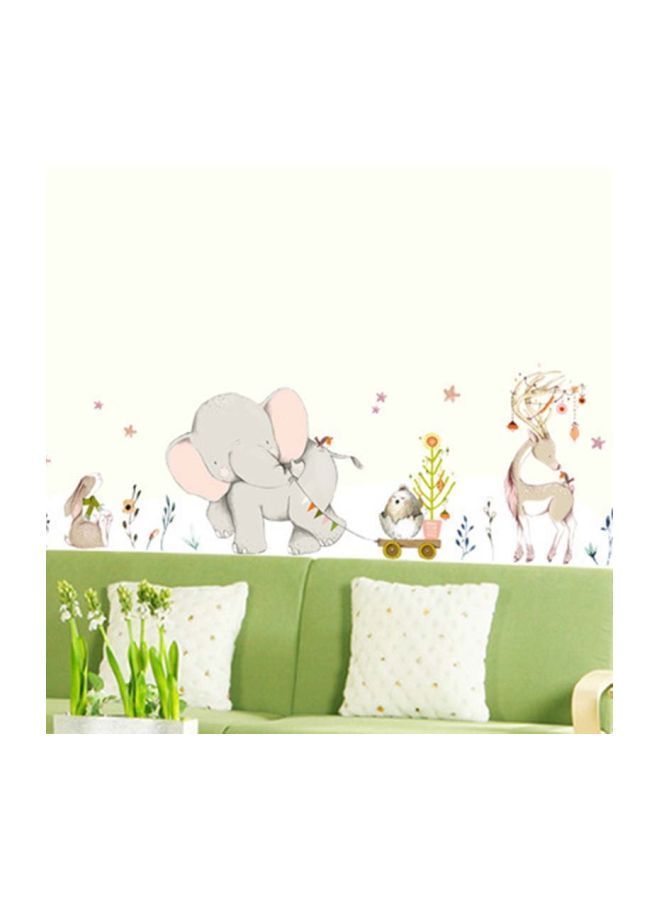 NIBEMINENT Elephant Wall Sticker Multicolour 30x6x6centimeter - Image 3