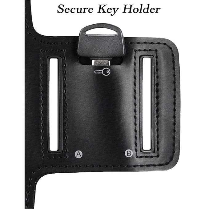 Aeoss Waterproof Running Armband for Phone with Case Compatible with iPhone 13 Mini (Small - 5.5") - Image 3