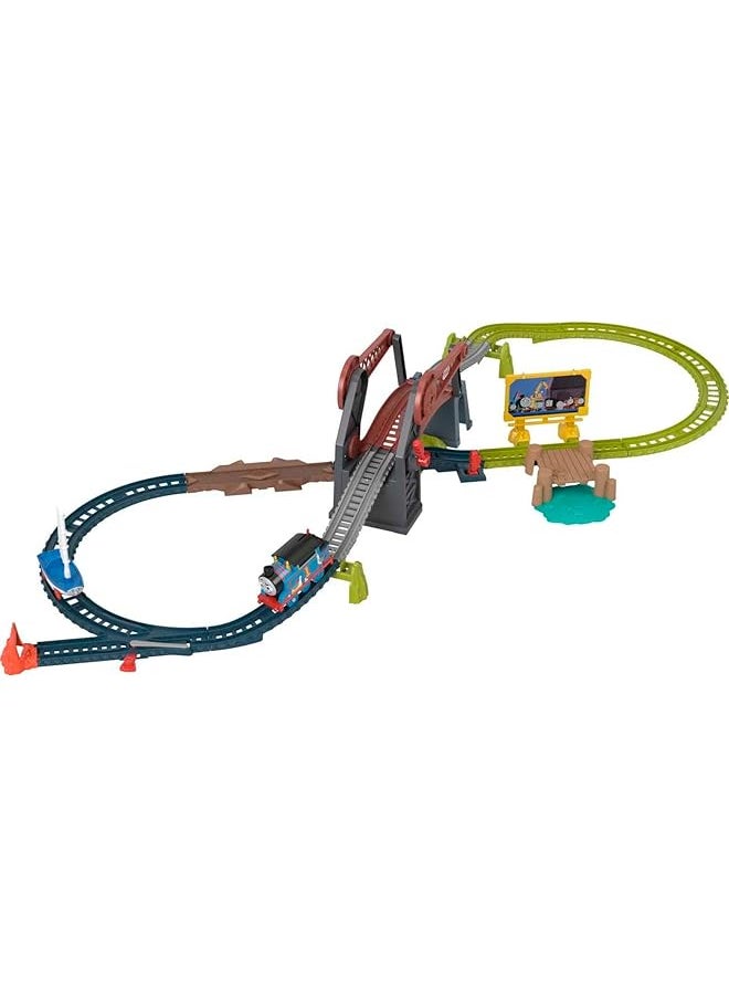 THOMAS & FRIENDS - Bridge Lift Thomas And Skiff Motorized Train Set - Image 1