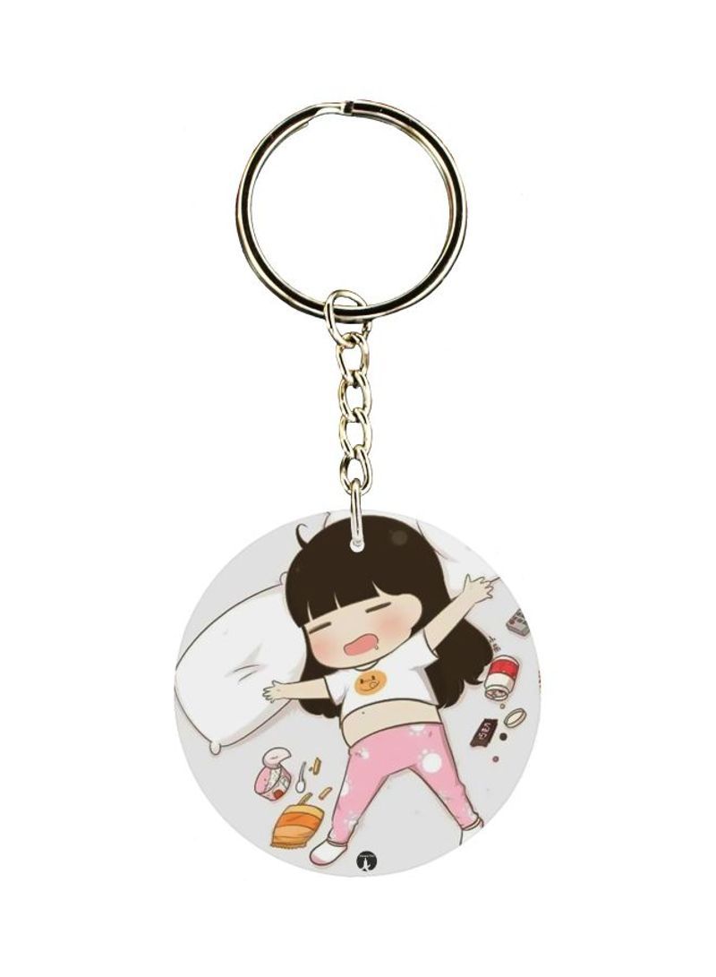 RKN Character Printed Keychain