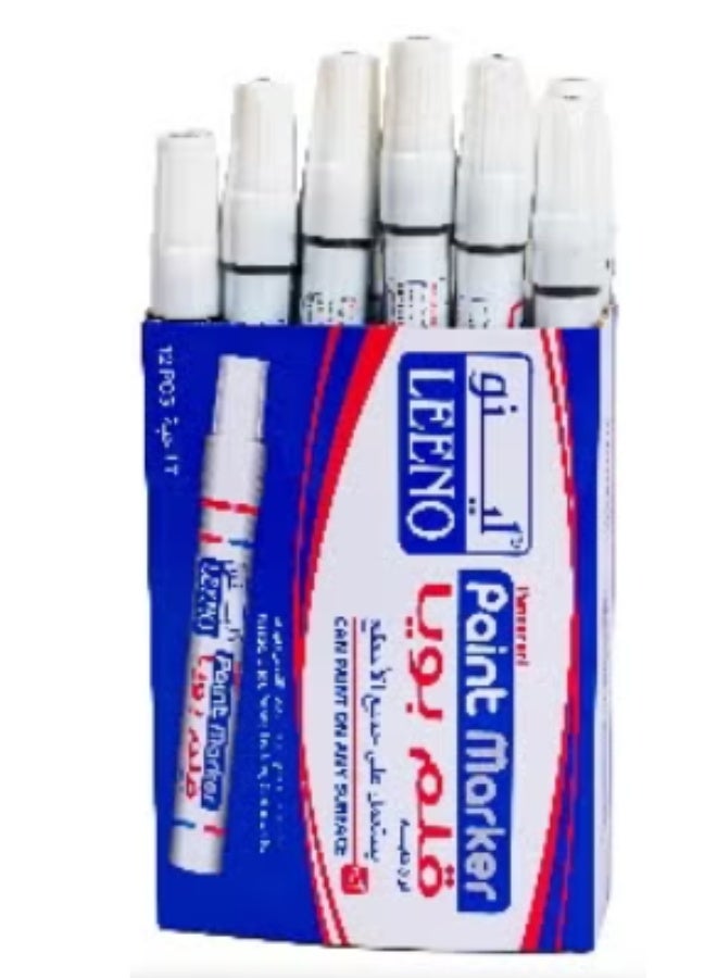 Marker Paint Black Korea Pack of 12