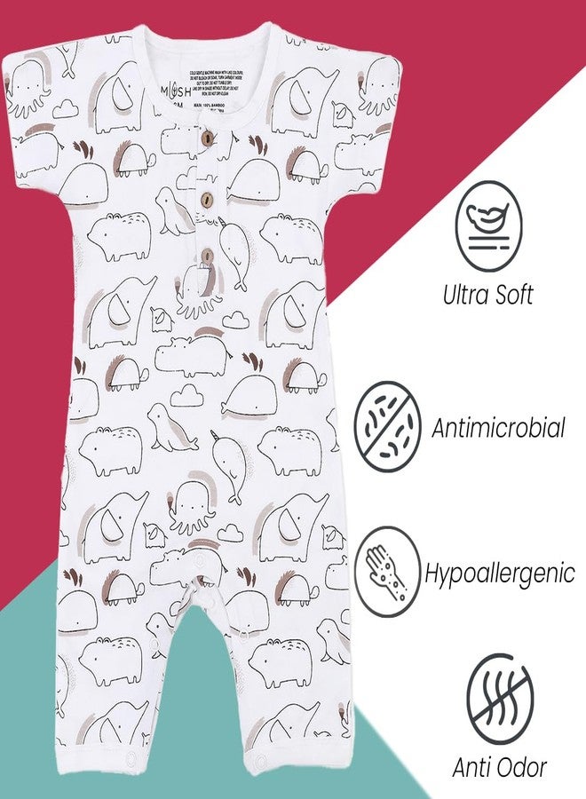 Mush Ultra Soft Bamboo Unisex Fabric Unisex Gift Set For New Born Baby/Kids Pack Of 9, (3-6 Month, Marine Life),Multicolor - Image 4