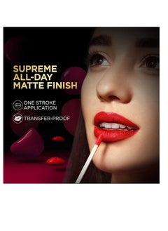 Faces Canada FACES CANADA Comfy Matte Liquid Lipstick - Note To Self 07 (Brown) 3.8 Ml Comfortable 10Hr Long Stay Intense Matte Color Almond Oil and Vitamin E Infused Super Smooth No Dryness No Alcohol  - Image 3