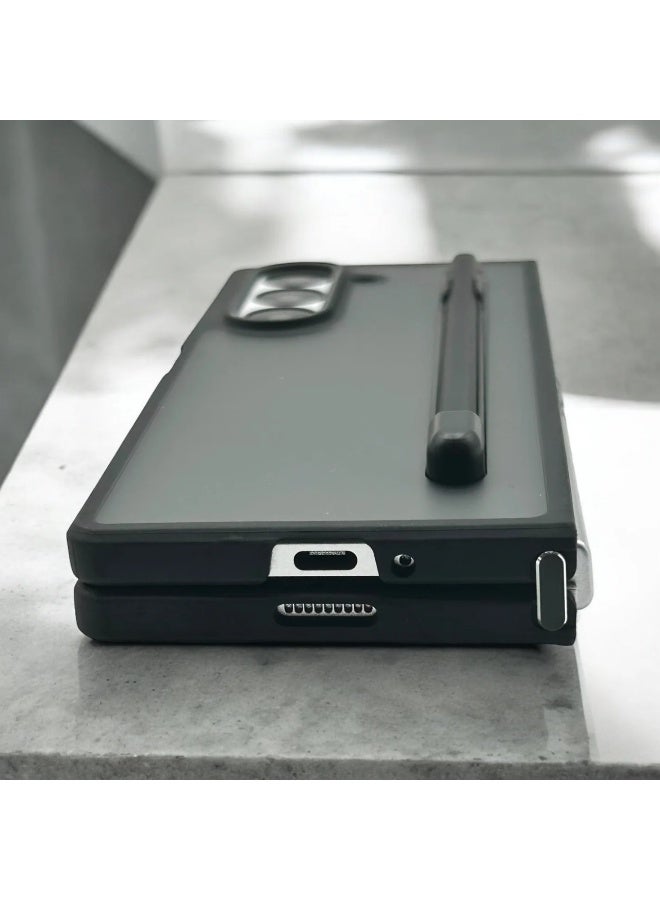 Case for Samsung Galaxy Z Fold 6 Shockproof Hinge Protection Case with S Pen - Image 4