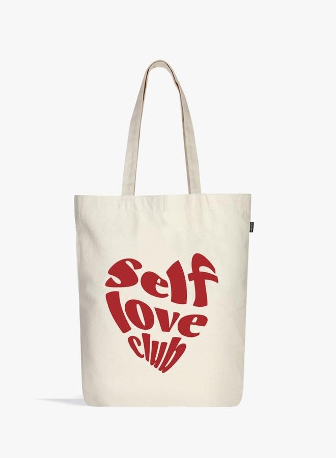 EcoRight Eco Right Canvas Tote Bags for Women with Zip, College Bag for Girls, 100% Organic Cotton Tote Bag for Shopping, Travel & beach bags for women (White) - Image 1