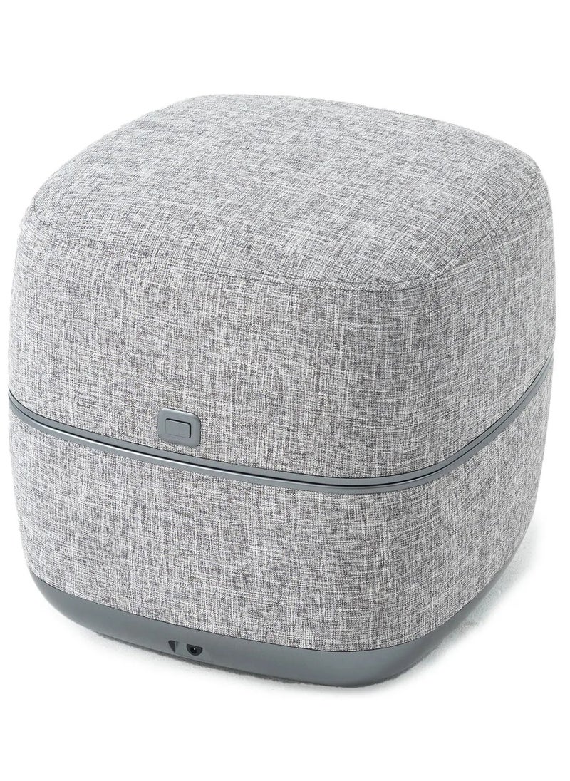 Nourest 3-in-1 Comfort F1 Foot Massager + Ottoman-Light Grey  - Image 1