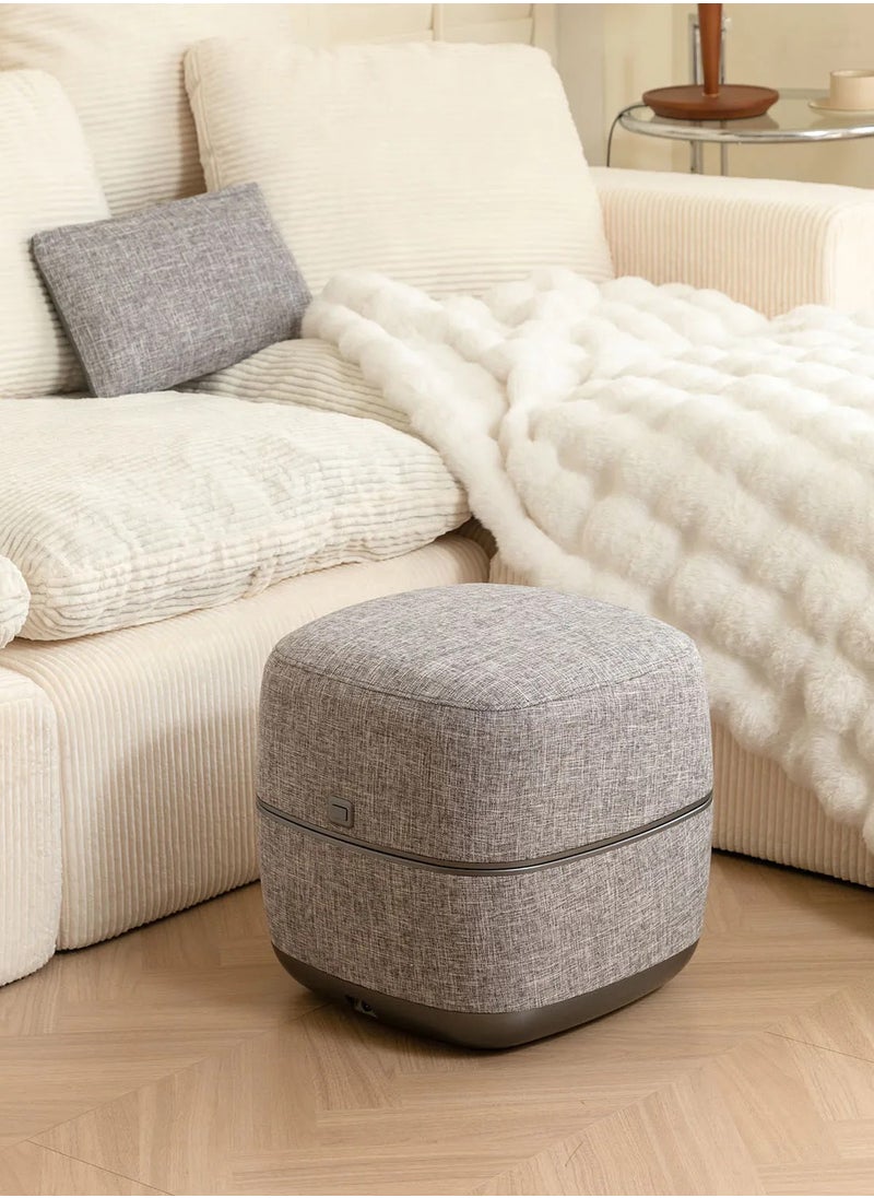 Nourest 3-in-1 Comfort F1 Foot Massager + Ottoman-Light Grey  - Image 2