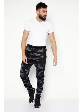 Men Drawstring Camouflage Sweatpants, Black Combo - pzsku/Z7C4DB45224615156ECA1Z/45/_/1737642040/2c9f09fc-7ae3-41f2-ae75-0464f1bbfa83