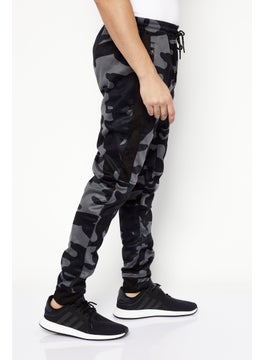 Men Drawstring Camouflage Sweatpants, Black Combo - pzsku/Z7C4DB45224615156ECA1Z/45/_/1737642046/f0e694c5-6689-4330-a121-b15f271262c7